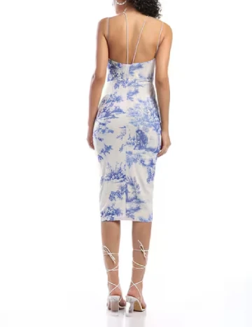 Rochie medie ASOS, alb