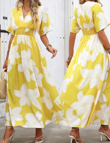 
						Rochie lunga SHEIN, galben