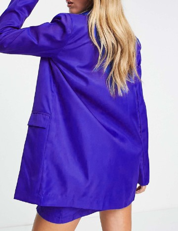 Sacou Oversize Heartbreak, albastru