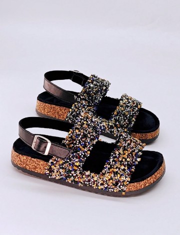 
						Sandale SHEIN, negru