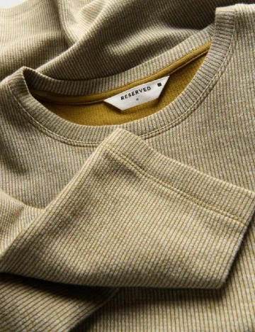 Bluza Reserved, kaki Verde