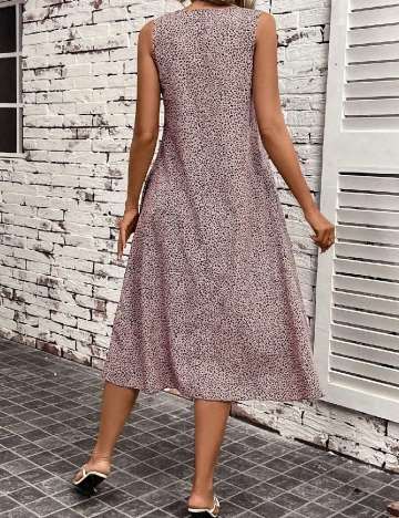 Rochie medie SHEIN, animal print
