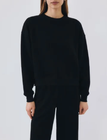 Bluza Oversize Reserved, negru Negru