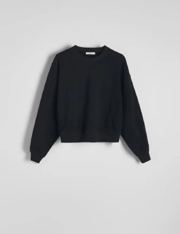 Bluza Oversize Reserved, negru Negru