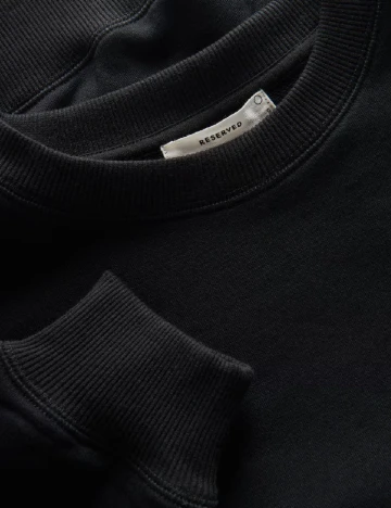 Bluza Oversize Reserved, negru Negru