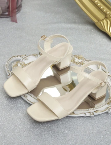 Sandale Shein Kids, bej