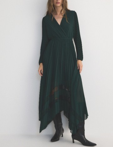 
						Rochie lunga Reserved, verde