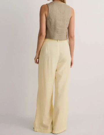 Pantaloni Reserved, galben