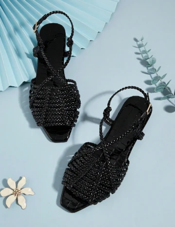 Sandale SHEIN, negru