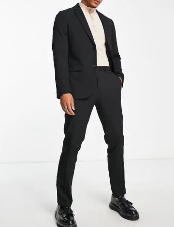Sacou Topman, negru Negru