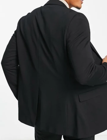 Sacou Topman, negru Negru