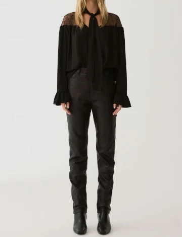 Bluza Reserved, negru Negru