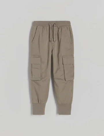 Pantaloni Reserved, maro