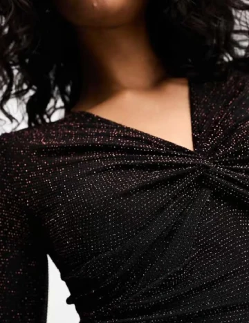 Bluza Closet London, negru Negru