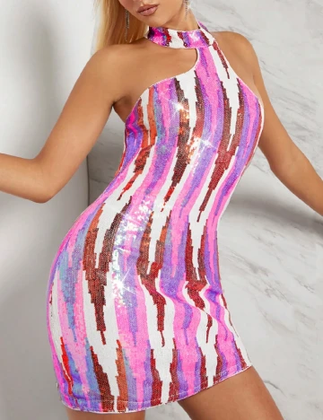 Rochie scurta SHEIN, mix culori Mix culori