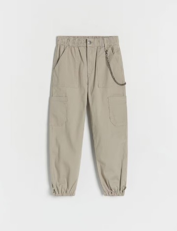 Pantaloni Reserved, bej