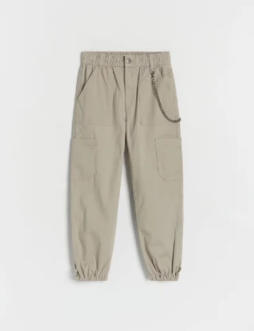 Pantaloni Reserved, bej