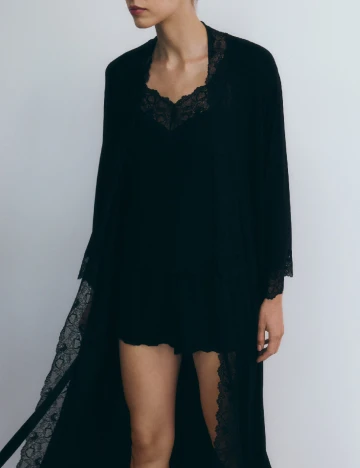 Halat Reserved, negru Negru
