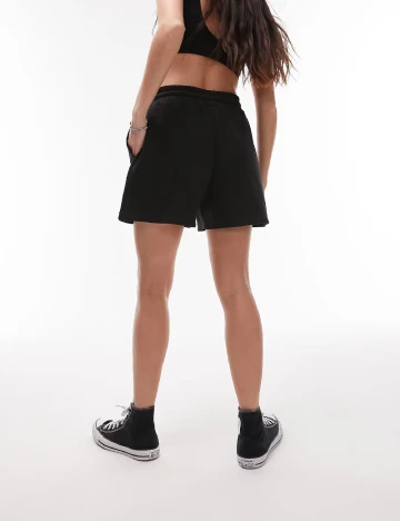 Pantaloni scurti Top Shop, negru