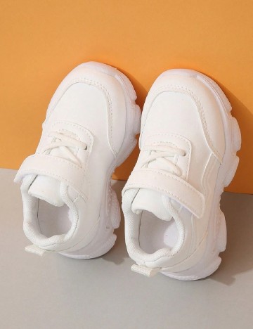 Adidasi Shein Kids, alb