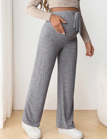 Pantaloni SHEIN Maternity, gri