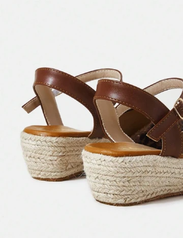Sandale SHEIN, maro