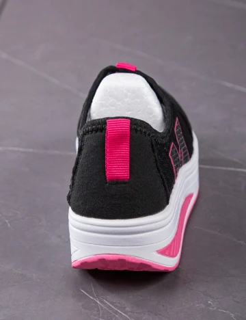 Adidasi SHEIN, negru Negru