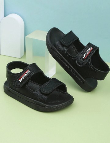 Sandale Shein Kids, negru
