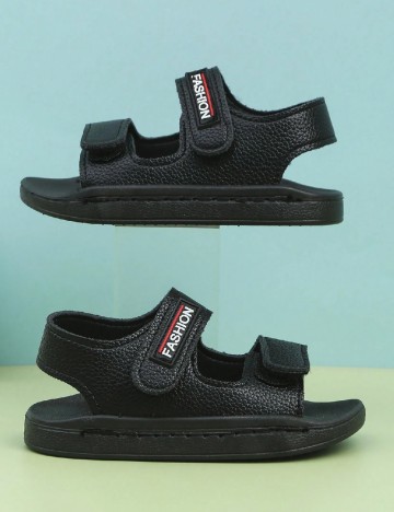 
						Sandale Shein Kids, negru