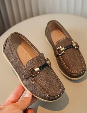 
						Mocasini Shein Kids, maro