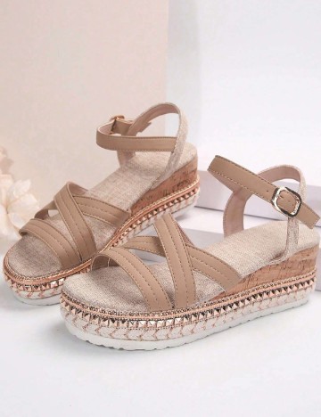 Sandale SHEIN, maro