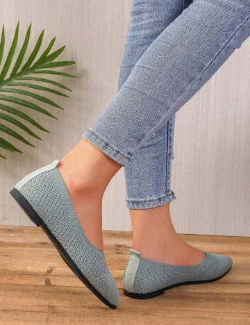 Balerini SHEIN, verde Verde