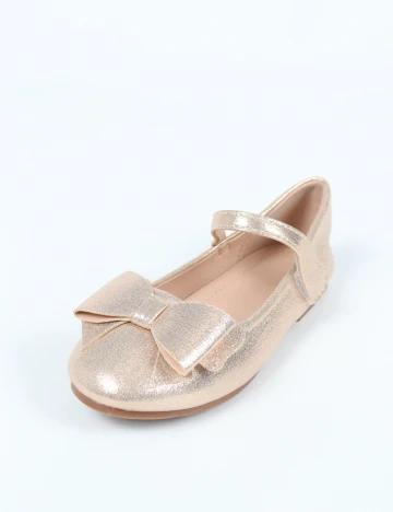 Pantofi Shein Kids, auriu Crem