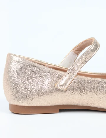 Pantofi Shein Kids, auriu Crem