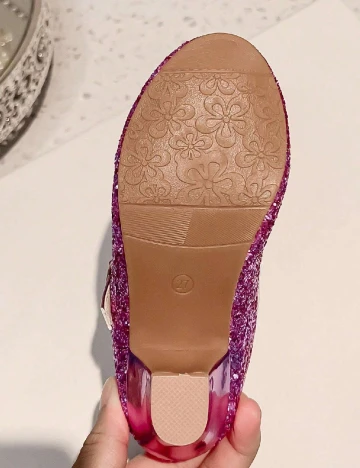 Pantofi Shein Kids, mov Mov