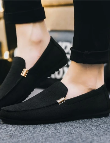 Mocasini SHEIN, negru Negru