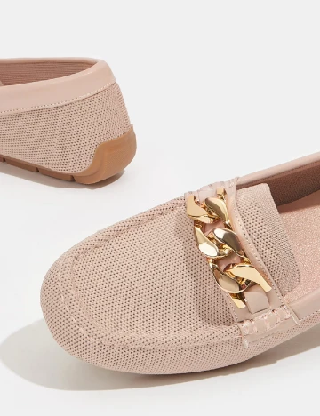 Mocasini SHEIN, maro Maro