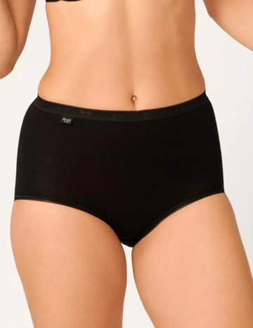 Set chiloti 2 perechi Sloggi by Triumph, negru Negru