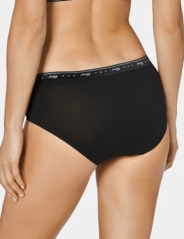 Set chiloti 2 perechi Sloggi by Triumph, negru Negru