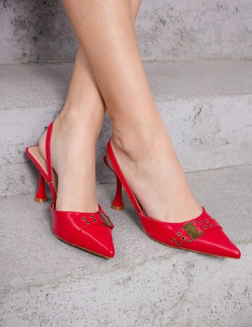 Pantofi SHEIN, rosu