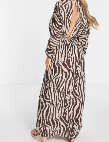 Rochie lunga ASOS, maro