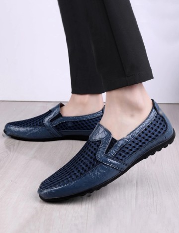 Mocasini SHEIN, albastru