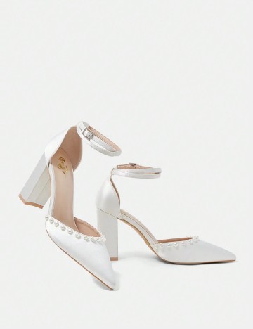 
						Pantofi SHEIN, alb
