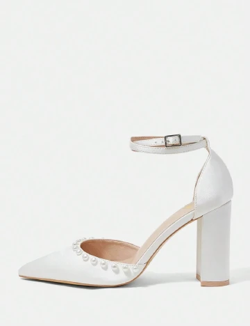 Pantofi SHEIN, alb