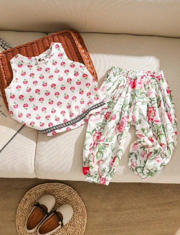 Compleu Shein Kids, floral Floral print