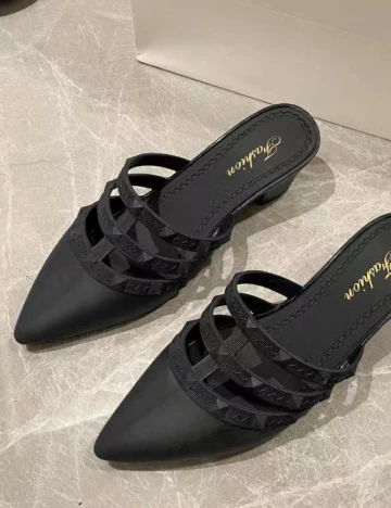 Saboti SHEIN, negru Negru