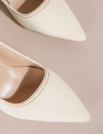 Pantofi SHEIN, crem