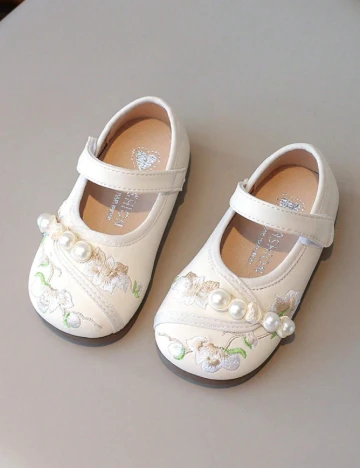 Pantofi Shein Kids, crem Crem