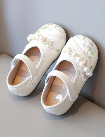 Pantofi Shein Kids, crem Crem