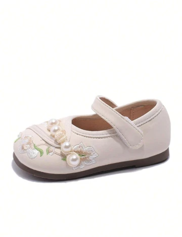 Pantofi Shein Kids, crem Crem